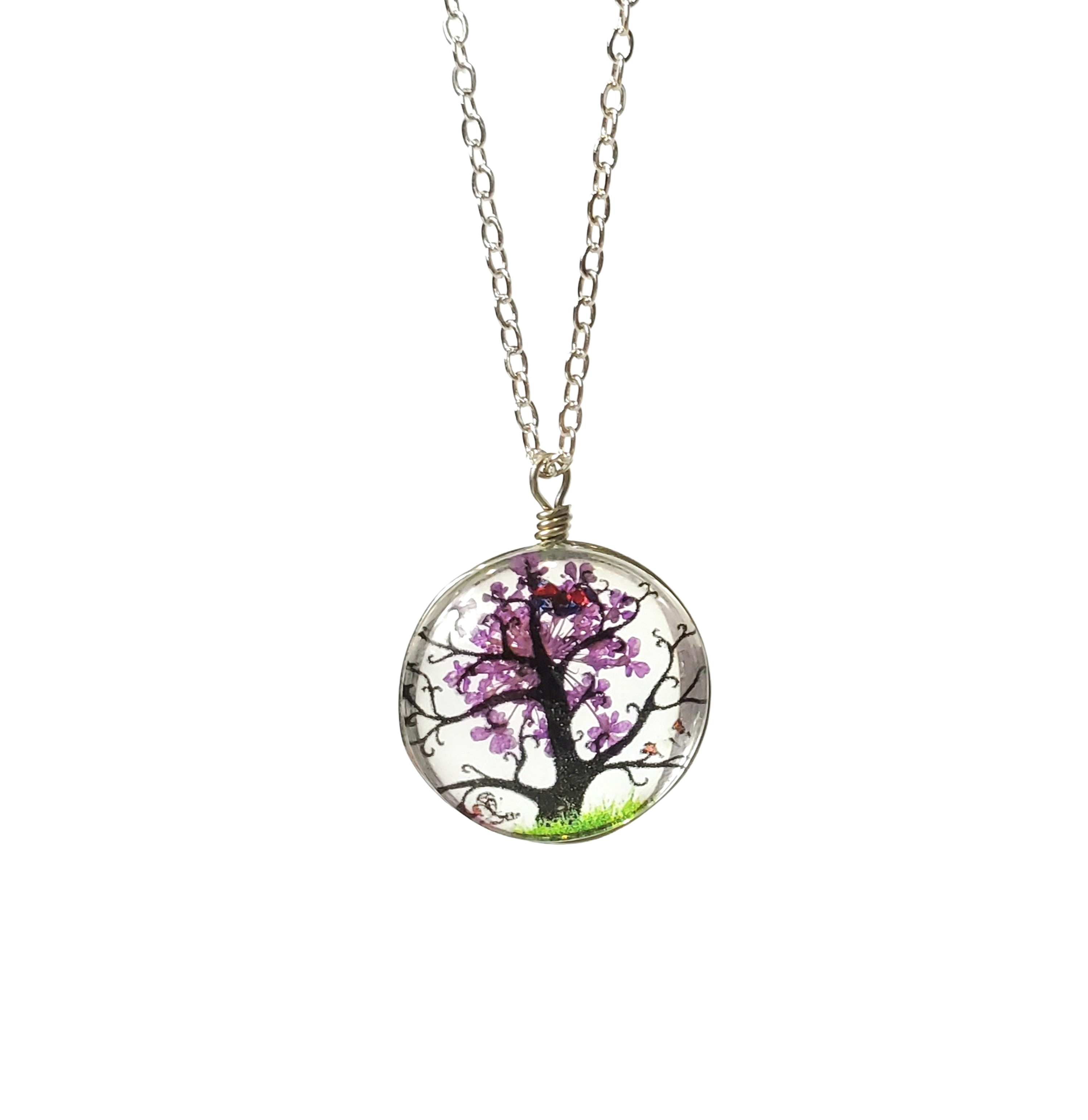 purple-pressed-flower-and-tree-necklace-whimsy-gift-shop